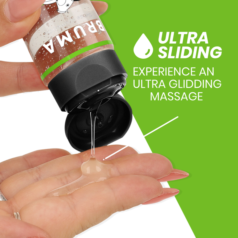BRUMA - Premium varmende massasjeolje 3-i-1 Vannmelon 100 ml