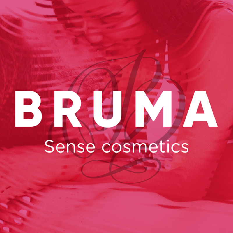 BRUMA - Premium varmende massasjeolje Jordbær 3-i-1 100 ml