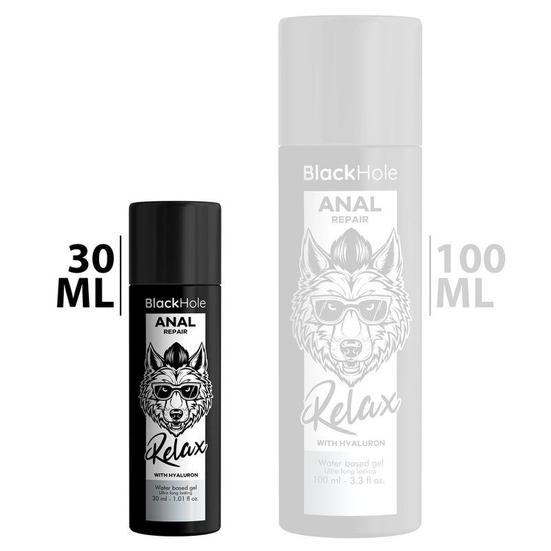 BLACK HOLE - Anal Repair Vannbasert Relax med Hyaluronsyre 30 ml