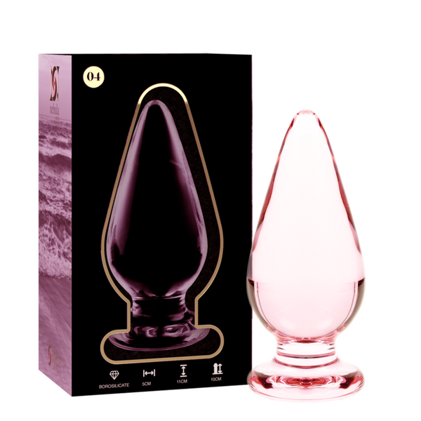 NEBULA SERIES BY IBIZA - Analplugg Modell 4 Glass 11 cm