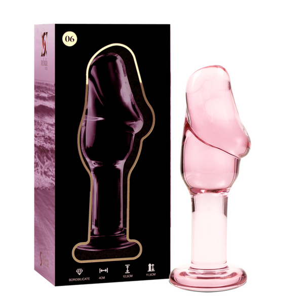 NEBULA SERIES BY IBIZA - Analplugg Modell 6 Glass 12,5 cm