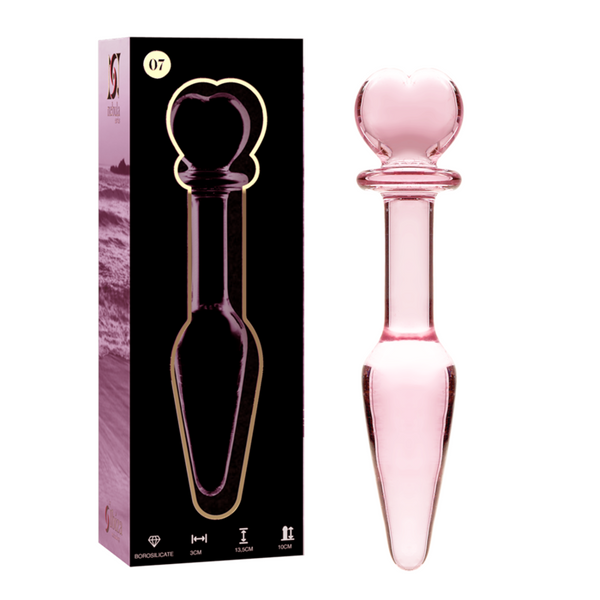 NEBULA SERIES BY IBIZA - Analplugg Modell 7 Glass 13,5 cm