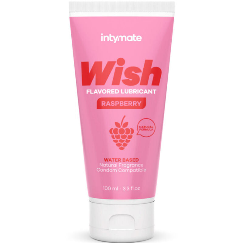 INTIMATELINE - Intymate Wish Glidemiddel med bringebærsmak 100 ml