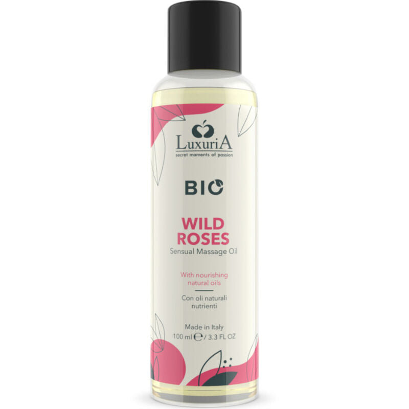 INTIMATELINE LUXURIA - Bio massasjeolje Villroser 100 ml