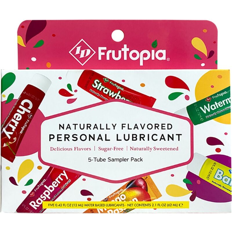 ID - Frutopia Smaksglidemiddel Assortert 5-pakning 12 ml