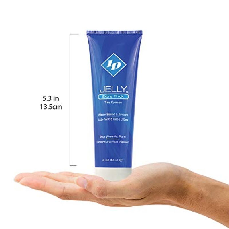 ID JELLY - Ekstra Tykk Vannbasert Glidemiddel Reisetube 120 ml
