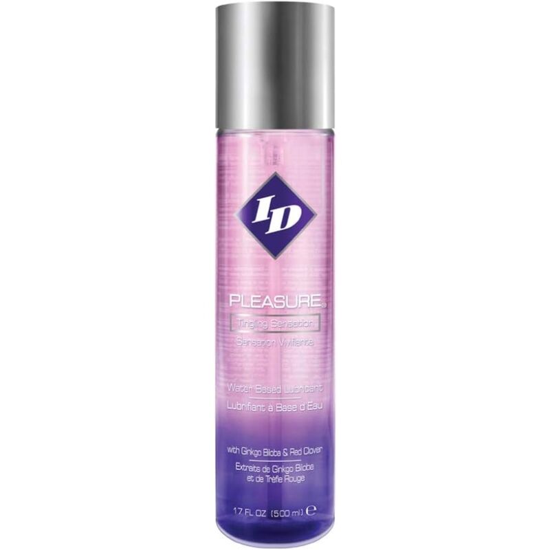 ID PLEASURE - Prikkende Vannbasert Glidemiddel 500 ml