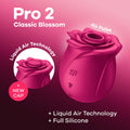 SATISFYER - Pro 2 Classic Blossom Lufttrykksvibrator