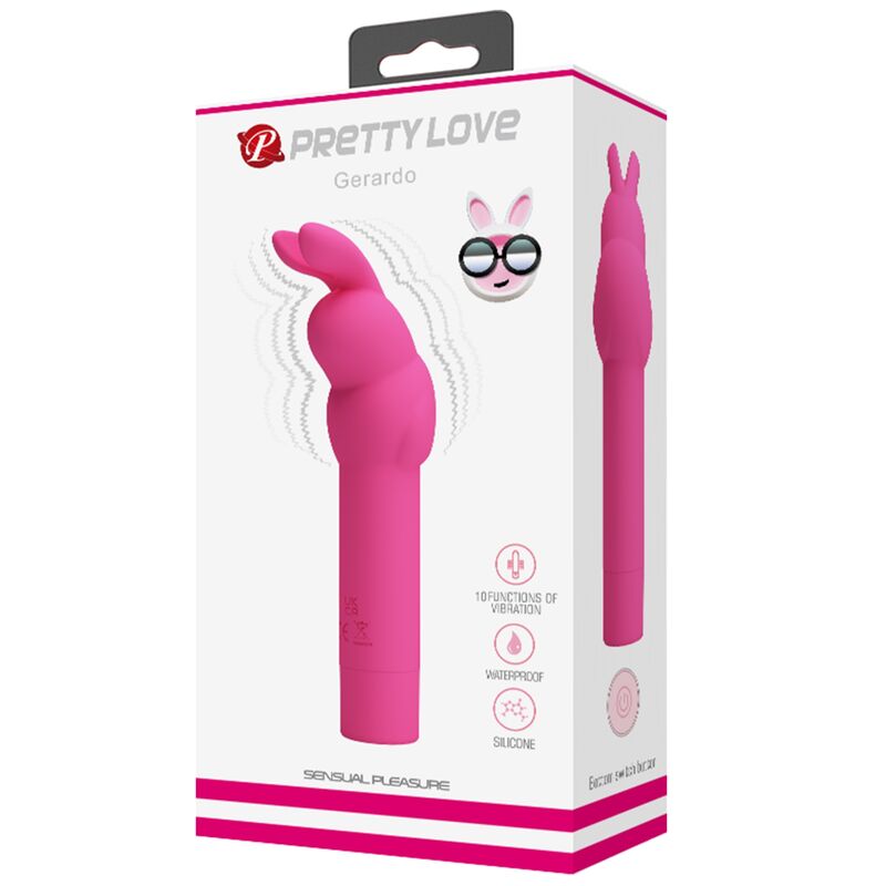PRETTY LOVE - Gerardo Silikon Klitorisvibrator