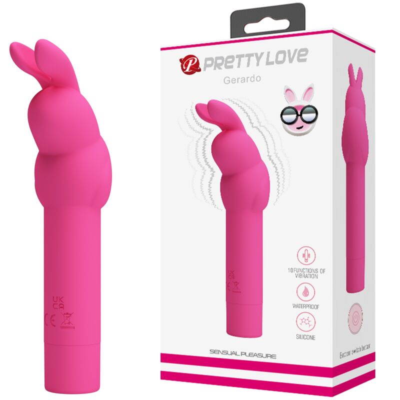 PRETTY LOVE - Gerardo Silikon Klitorisvibrator