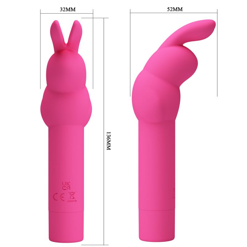 PRETTY LOVE - Gerardo Silikon Klitorisvibrator