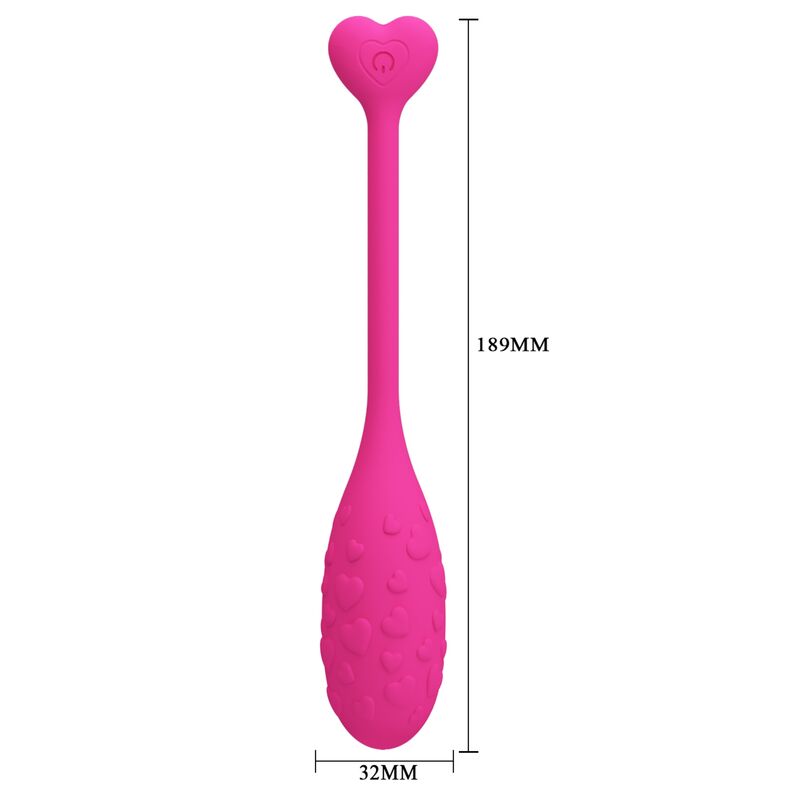 PRETTY LOVE - Fisher App-styrt Vibrerende Egg