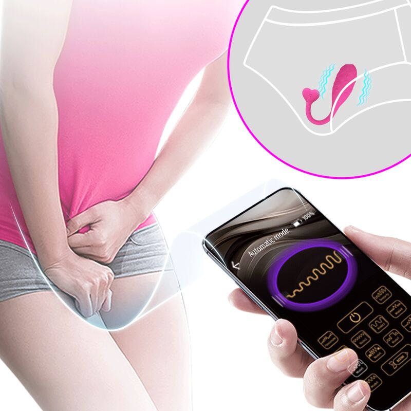 PRETTY LOVE - Fisher App-styrt Vibrerende Egg