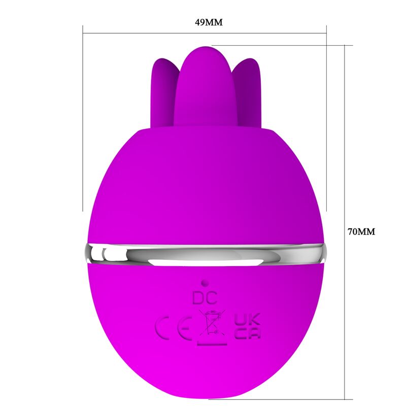 PRETTY LOVE - Gemini Rund Silikonvibrator