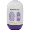 PRETTY LOVE - Smooth Stripes Cupid Masturbator-egg
