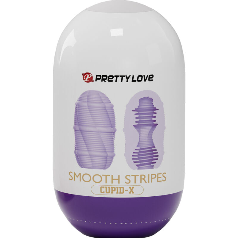 PRETTY LOVE - Smooth Stripes Cupid Masturbator-egg