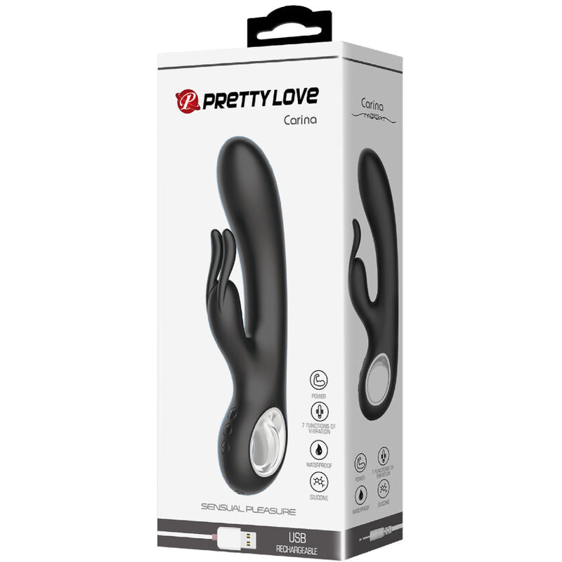 PRETTY LOVE - Carina Rabbitvibrator med varme