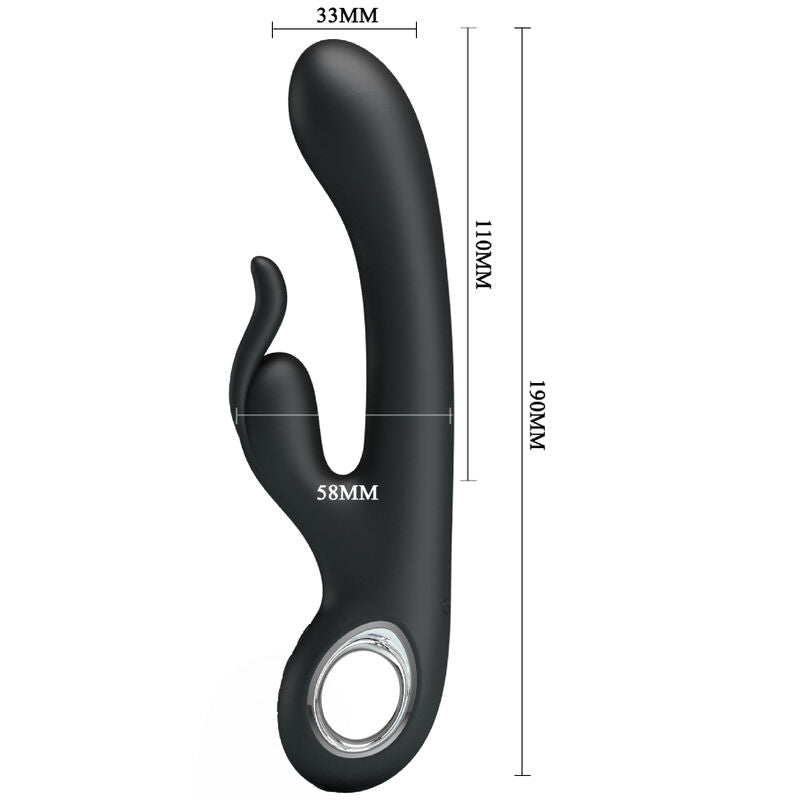 PRETTY LOVE - Carina Rabbitvibrator med varme