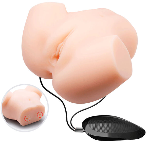 CRAZY BULL - Realistisk Vagina- & Anus-masturbator