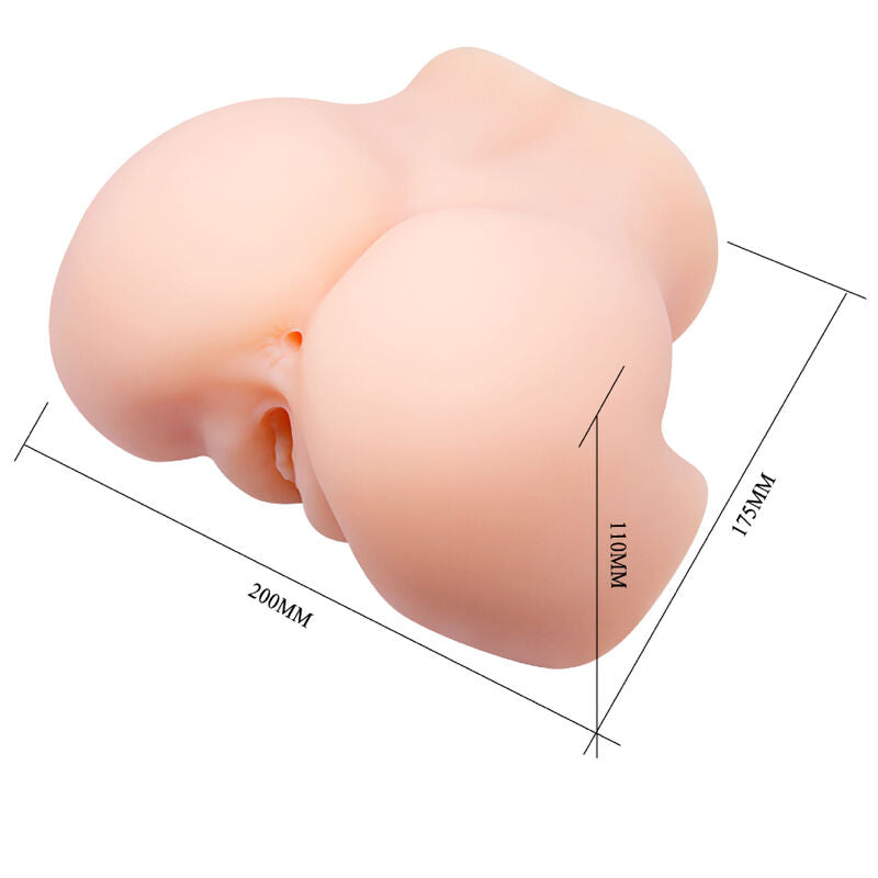 CRAZY BULL - Realistisk Vagina- & Anus-masturbator