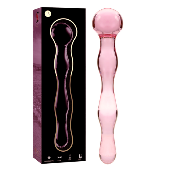 NEBULA BY IBIZA - Model 13 Glassdildo 18 cm