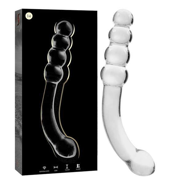 NEBULA BY IBIZA - Model 14 Glassdildo 18,5 cm