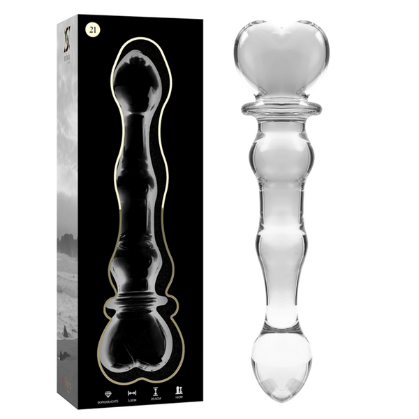 NEBULA BY IBIZA - Model 21 Glassdildo 20,5 cm