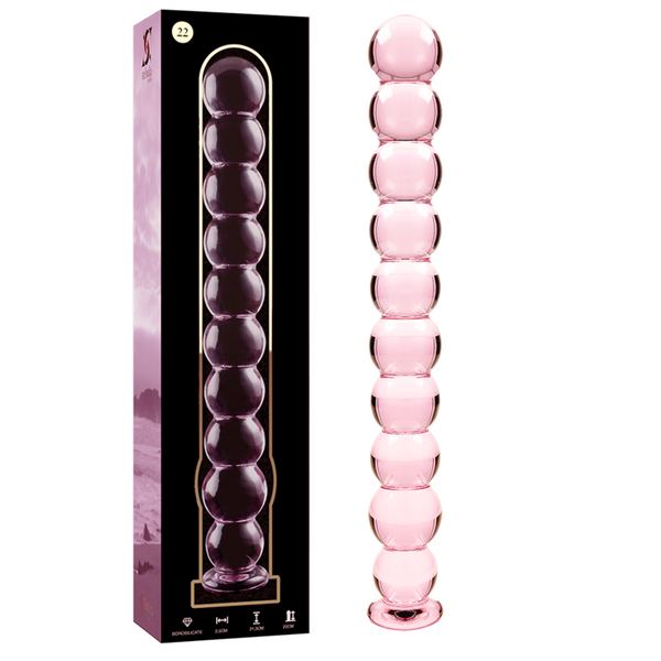 NEBULA BY IBIZA - Model 22 Glassdildo 21,5 cm