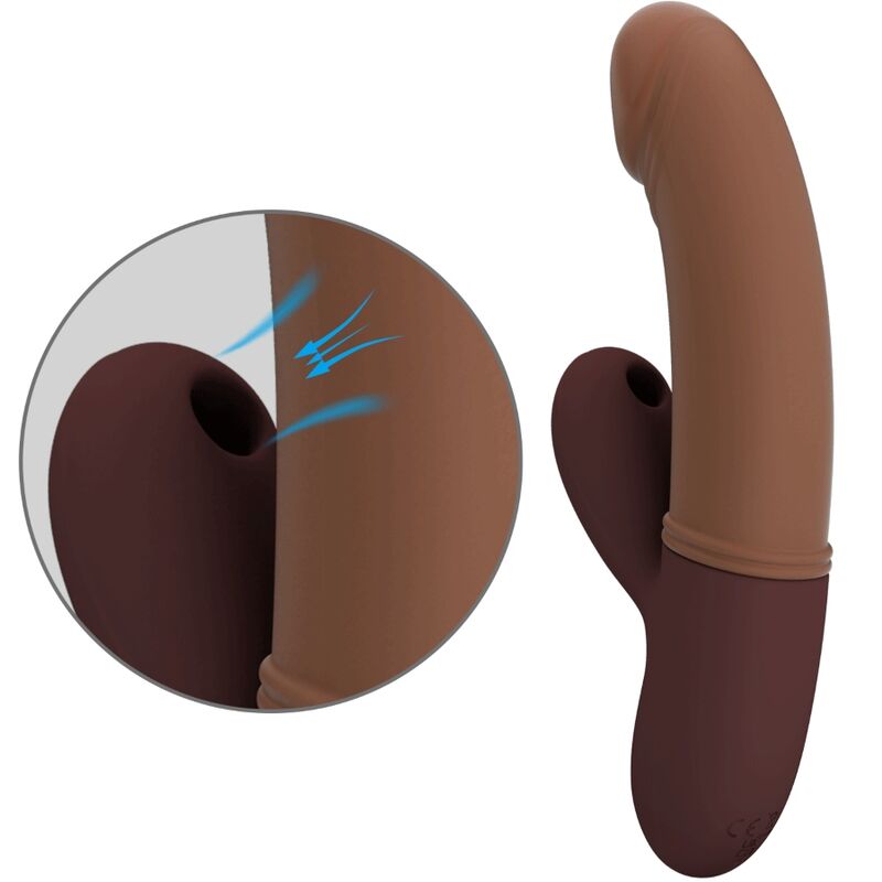 PRETTY LOVE - Kane Vibrerende G-punktsvibrator med Suger