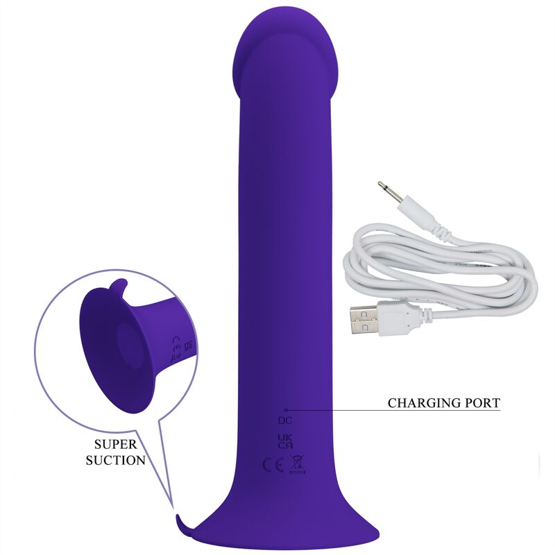 PRETTY LOVE - Murray Oppladbar Støt-dildovibrator