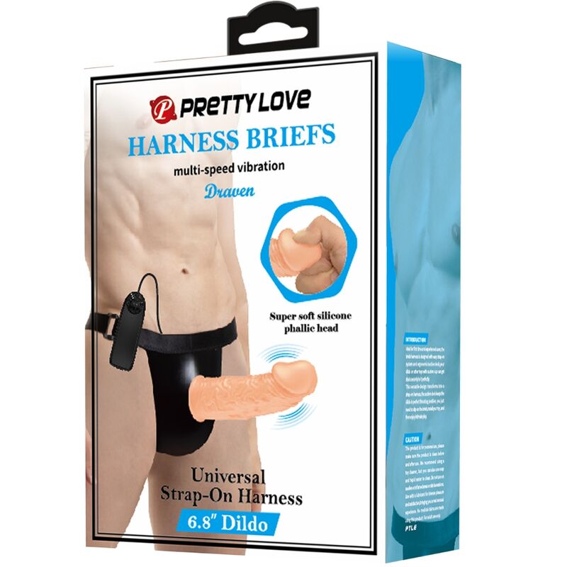 PRETTY LOVE - Vibrerende Strap-on