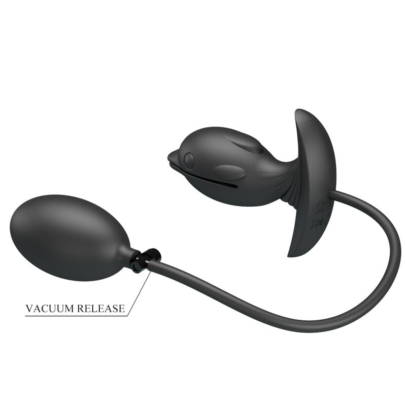 PRETTY LOVE - Delfin Oppblåsbar & Oppladbar Analplugg