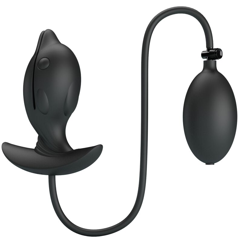 PRETTY LOVE - Delfin Oppblåsbar & Oppladbar Analplugg