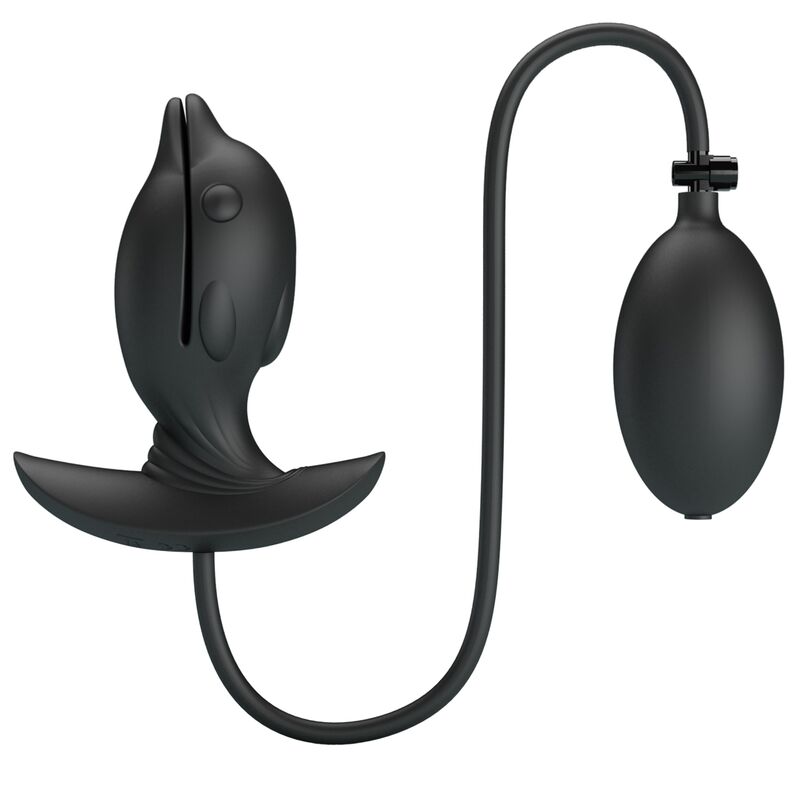 PRETTY LOVE - Delfin Oppblåsbar & Oppladbar Analplugg