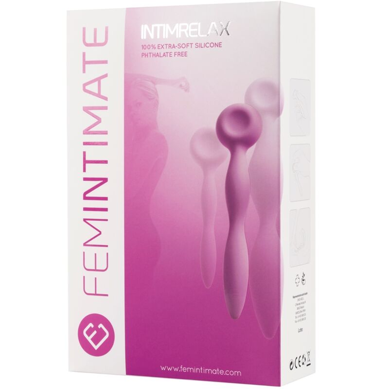 FEMINTIMATE - Intimrelax Vaginale dilatorer 3-delt sett
