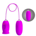 PRETTY LOVE - Daisy Dual Egg Vibrerende egg med slikketunge