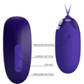 PRETTY LOVE - Vibrerende Egg & Tapping-stimulator