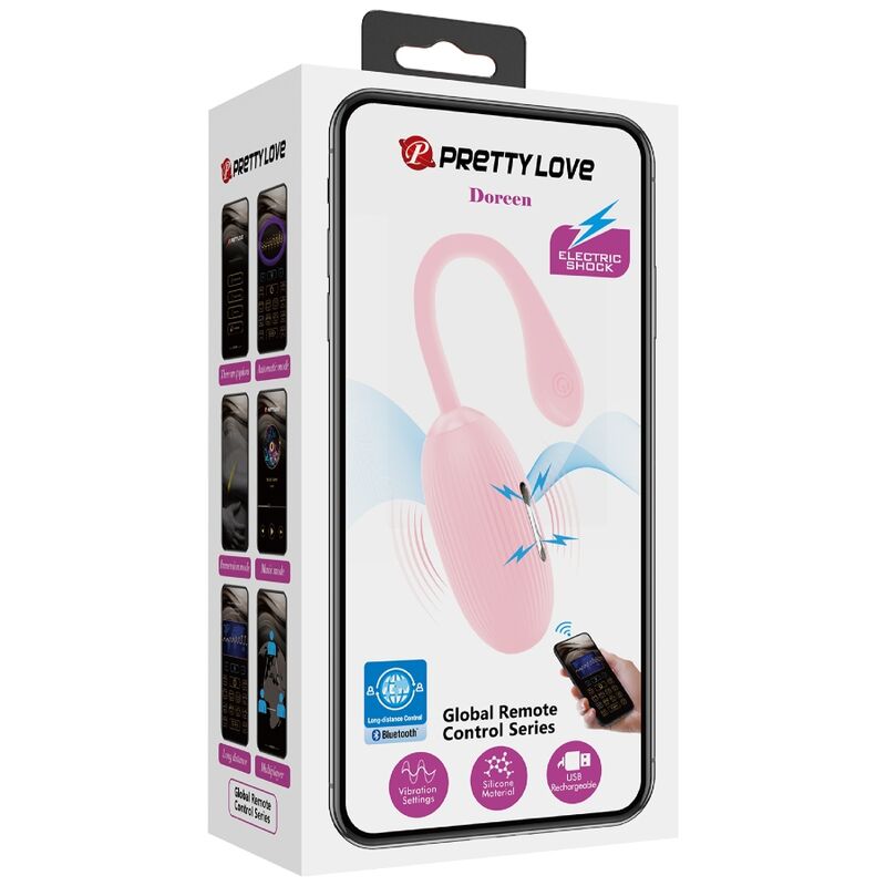 PRETTY LOVE - Doreen Oppladbart Vibrerende Egg