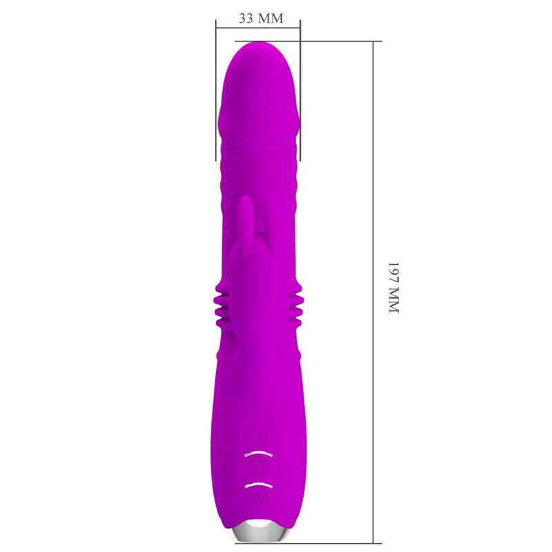 PRETTY LOVE - Dorothy Oppladbar Rabbitvibrator