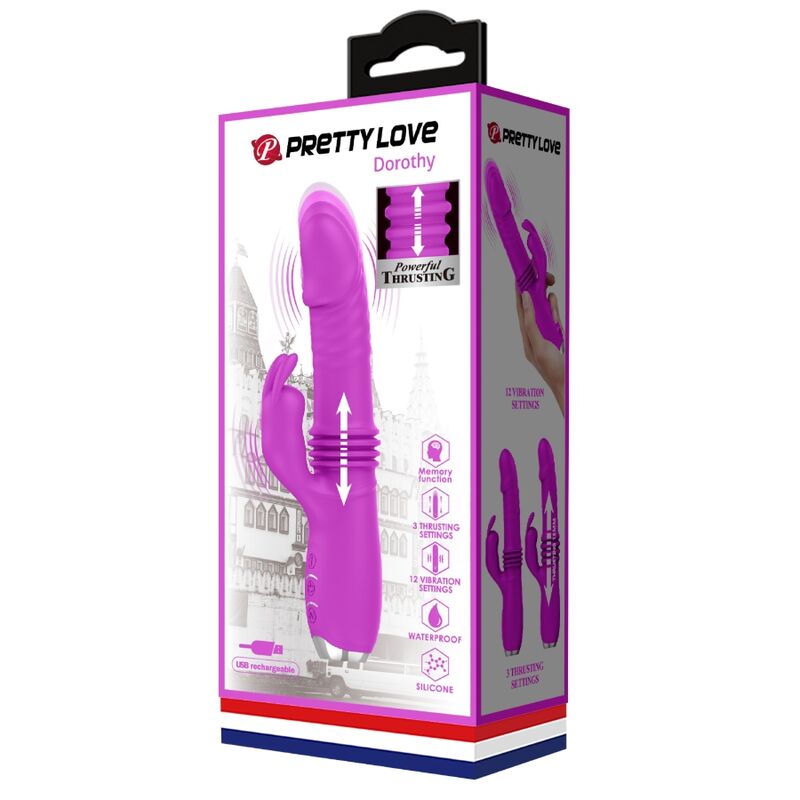 PRETTY LOVE - Dorothy Oppladbar Rabbitvibrator