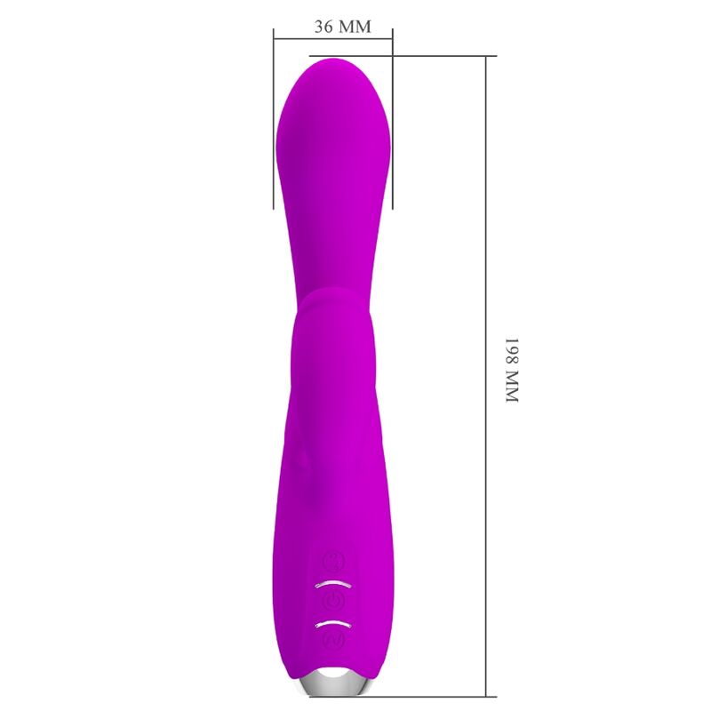 PRETTY LOVE - Gloria Oppladbar Rabbitvibrator Vanntett