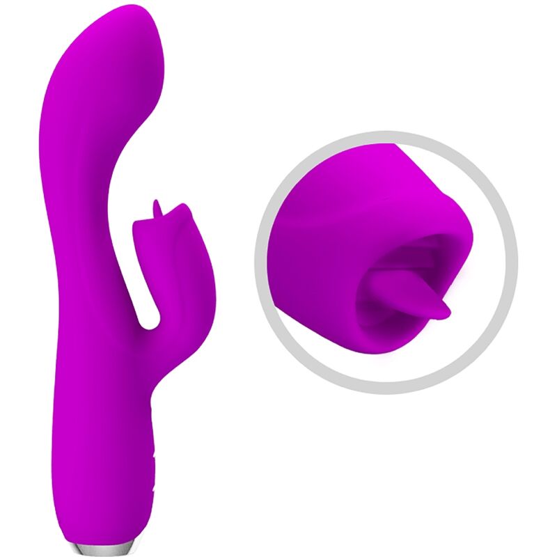 PRETTY LOVE - Gloria Oppladbar Rabbitvibrator Vanntett