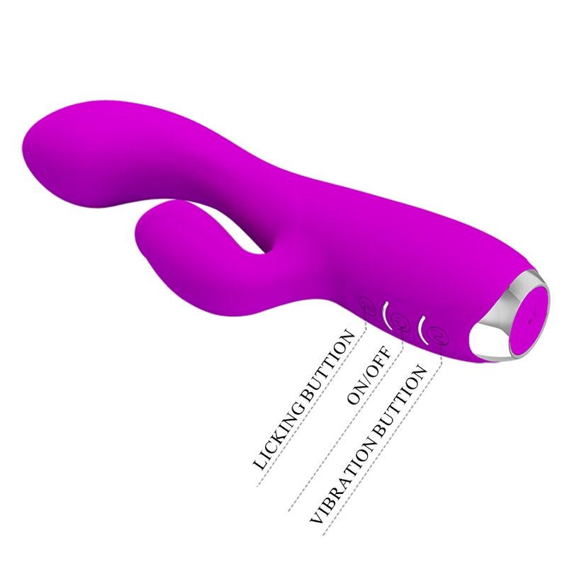PRETTY LOVE - Gloria Oppladbar Rabbitvibrator Vanntett