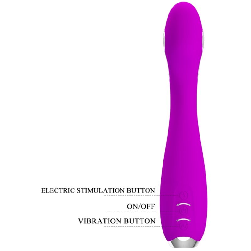 PRETTY LOVE - Hector Oppladbar Elektrosjokk-vibrator Vanntett