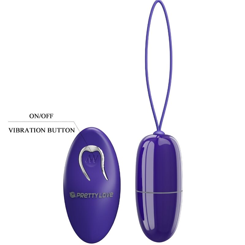 PRETTY LOVE - Selkie Youth Fjernstyrt mini vibrerende egg