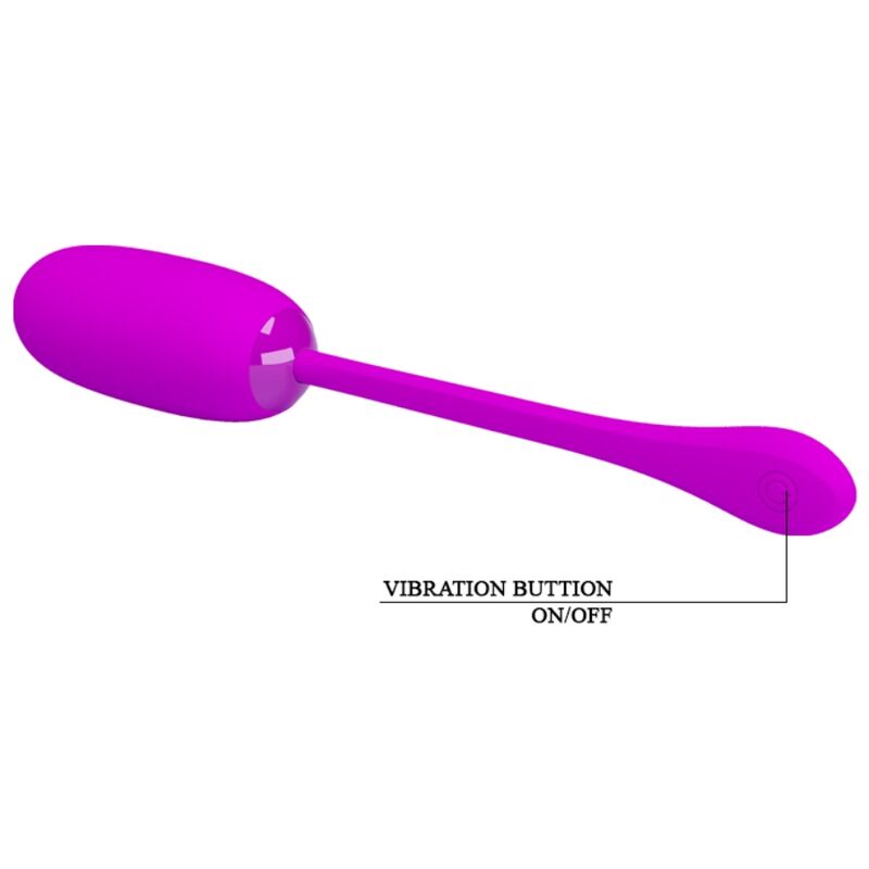 PRETTY LOVE - Julius Oppladbart Vibrerende Egg Lilla