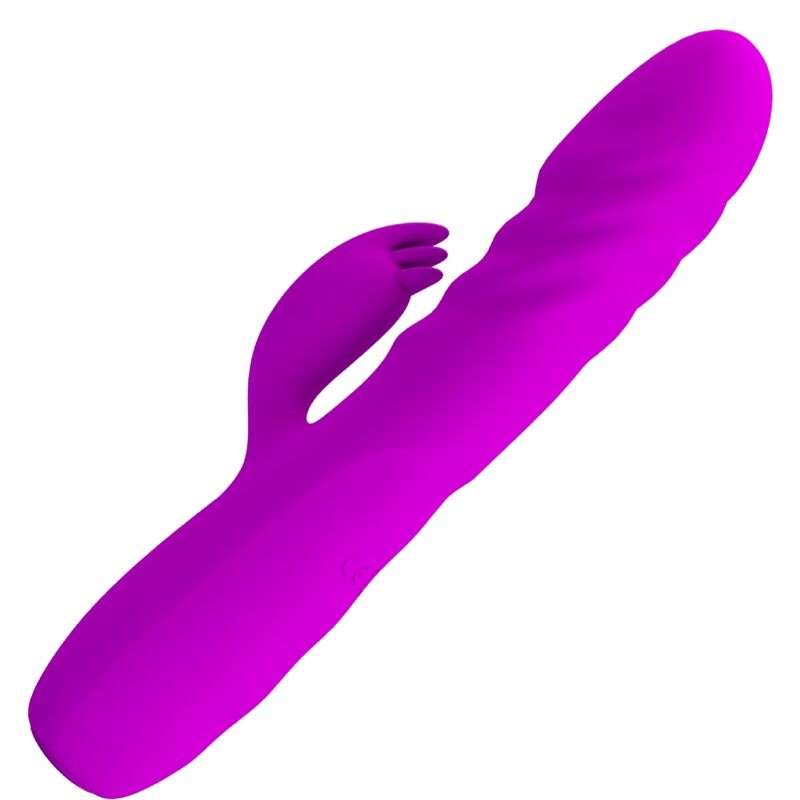 PRETTY LOVE - Melanie Oppladbar Støt-rabbitvibrator