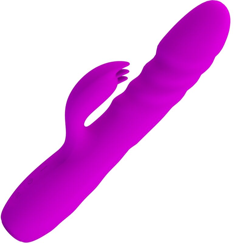 PRETTY LOVE - Melanie Oppladbar Støt-rabbitvibrator