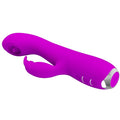 PRETTY LOVE - Rachel Oppladbar Slikkevibrator med Sugekopp