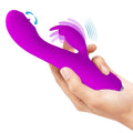 PRETTY LOVE - Rachel Oppladbar Slikkevibrator med Sugekopp